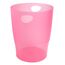Exacompta 45354D 8er Pack ECOBIN Papierkorb 15 Liter mit Griffen. Eleganter und robuster Papierkorb und Mülleimer im modernen Design himbeer