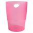 Exacompta 45354D 8er Pack ECOBIN Papierkorb 15 Liter mit Griffen. Eleganter und robuster Papierkorb und Mülleimer im modernen Design himbeer