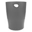 Exacompta 45307D ECOBIN 8er Pack Papierkörbe 15 Liter mit Griffen. Eleganter und robuster Papierkorb und Mülleimer im modernen Design mausgrau