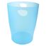Exacompta 45383D ECOBIN 8er Pack Papierkörbe 15 Liter mit Griffen. Eleganter und robuster Papierkorb und Mülleimer im modernen Design türkis