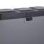 SVITA TC3X15 Treteimer 45 Liter Grau 3X 15L dreifach Abfalleimer 3er-Mülleimer Mülltrennung Küchen-Eimer