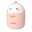 Huifoo Mini TischmüLleimer mit Deckel, Süße Cartoon Tisch Mülleimer, Cute Papierkorb Klein, Kawaii Deko, Aufbewahrungsbox, für BüRos, Kinderzimmer, Schminktisch, Wohnzimmer - Rosa