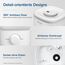 Levoit Luftbefeuchter Schlafzimmer, 23dB leise Humidifier, Top-Fill für Baby, bis 25H, Raumbefeuchter mit 360°Drehdüse für Kinderzimmer, Pflanzen, Auto Shut-off, 2,5 L, Weiß