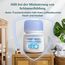Levoit Top-Fill Luftbefeuchter, Smart Verdunstungsluftbefeuchter für Baby, separater Sensor, Humidifier mit Blaulichtfreiem Nachtlicht für Schlafzimmer, Kinderzimmer Auto Shut-off, 3,8 L, Mattweiß