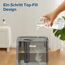 Levoit Smart Luftbefeuchter für große Räume, Top-Fill Humidifier, mit APP & Alexa Steuerung, bis 47m², leise Raumbefeuchter für Schlafzimmer, Kinderzimmer, Pflanzen, Auto Shut-off, 6 L, Grau
