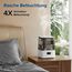 Levoit Smart Luftbefeuchter für große Räume, Top-Fill Humidifier, mit APP & Alexa Steuerung, bis 47m², leise Raumbefeuchter für Schlafzimmer, Kinderzimmer, Pflanzen, Auto Shut-off, 6 L, Grau