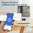 Levoit Smart Luftbefeuchter für große Räume, Top-Fill Humidifier, mit APP & Alexa Steuerung, bis 47m², leise Raumbefeuchter für Schlafzimmer, Kinderzimmer, Pflanzen, Auto Shut-off, 6 L, Grau