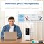 Levoit Smart Luftbefeuchter für große Räume, Top-Fill Humidifier, Warm&Kalter Nebel max 550 ml/h, bis 40㎡, leise Raumbefeuchter mit Nachtlicht für Pflanzen, Auto Shut-off, 4,5 L, Mondweiß