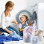 4 Stück Wäschenetz für Waschmaschine, Wäschesack Wäschebeutel mit Kordelstopper Laundry Bag Wiederverwendbare für Pullover Mäntel Hemden Unterwäsche Socken