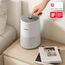 Philips Luftreiniger 600-Serie, energieeffizient mit Smart Sensor, Für Allergiker, HEPA-Filter entfernt 99,97% der Schadstoffe, Deckt bis zu 44 m2 ab, App-Steuerung, Weiß (AC0651/10)