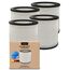 Comedes HEPA Filter für Philips 600 Series Luftreiniger (AC0650/10 & AC0651/10), einsetzbar statt NanoProtect FY0611/30 Ersatzfilter (4 Stück)