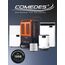 Comedes Kombi-Filter kompatibel mit Philips AC3033/10, AC3036/10 Luftreiniger (Series 3000i), einsetzbar statt Philips FY3430/30 NanoProtect (10 Stück)