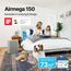 COWAY Luftreiniger Allergiker Zuhause Schlafzimmer air purifier, ECARF und Quiet Mark, Sleep Mode 20 dB, Vorfilter oben entnehmbar und waschbar, Allergie Rauch Pollen Haustiere, Airmega 150, Grün