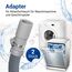 VIOKS Set 2x Waschmaschine Ablaufschlauch Adapter 21 auf 19 mmØ - Wasserschlauch Adapter Waschmaschine Abfluss Adаpter, Waschmаschine Ablauf Adаpter
