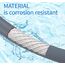 ilauke Ablaufschlauch Verlängerung, 2,5M Abwasserschlauch Spülmaschine Ablaufschlauch Schlauch Universal mit 6M PTFE-Band, 3/4 Zoll Winkel/Gerade für Waschmaschine Geschirrspüler