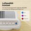 COWAY Luftreiniger Allergiker, Energiesparender ECO-Modus, Entfernt 99,999% der schädlichen Partikel bis zu 0,01 µm, für Allergie (ECARF Siegel) Staub Pollen, CADR 421m³/h, ap-1512hh MIGHTY (Weiß)