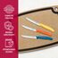 Victorinox Swiss Classic, Frühstücksmesser, Brötchenmesser Set 6teilig, Scharfe Klinge, Wellenschliff, 11 cm, Rostfreier Stahl, Farbig