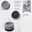 Waschmaschine Füße Pad Fußpolster 4 Stück Universal Anti Vibration Waschmaschine Füße [Vibrationsdämpfer]Anti Rutsch Gummi-Fußpolster Schwingungsdämpfer Antirutschmatte für Waschmaschinen und Trockner