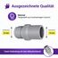 Vioks.pro Set 2x Schlauch Klemmschelle 20-32mmØ & Ablaufschlauch Endstück 22mmØ Waschmaschine Abfluss Adapter für Waschmaschine, Geschirrspüler