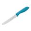 WMF Frühstücksmesser Set 2-teilig, 23 cm, Brötchenmesser Wellenschliff, Brotzeitmesser, Spezialklingenstahl, Kunststoffgriff, blau