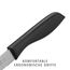 WMF Classic Line Frühstücksmesser Set 6-teilig, 23 cm, Brötchenmesser Wellenschliff, Brotzeitmesser, Spezialklingenstahl, Kunststoffgriff, schwarz