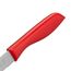 WMF Classic Line Frühstücksmesser Set 6-teilig, 23 cm, Brötchenmesser Wellenschliff, Brotzeitmesser, Spezialklingenstahl, Kunststoffgriff, rot