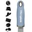 Microplane Zester Küchenreibe in Küstenblau für Zitrusfrüchte, Parmesan, Ingwer, Schokolade & Muskatnuss mit feiner Edelstahlklinge - Made in USA