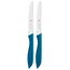 WMF Classic Line Frühstücksmesser Set 6-teilig, 23 cm, Brötchenmesser Wellenschliff, Brotzeitmesser, Spezialklingenstahl, Kunststoffgriff, bunt
