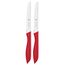 WMF Classic Line Frühstücksmesser Set 6-teilig, 23 cm, Brötchenmesser Wellenschliff, Brotzeitmesser, Spezialklingenstahl, Kunststoffgriff, bunt