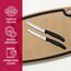 Victorinox Swiss Classic, Frühstücksmesser, Brötchenmesser Set 2teilig, Scharfe Klinge, Wellenschliff, 11 cm, Rostfreier Stahl, Schwarz