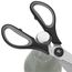 WMF Touch Küchenschere 21 cm, Haushaltsschere mit Sägeschliff, Schere Küche, Cromargan Edelstahl, Softgriff, schwarz