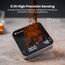 Maestri House Mini-Kaffeewaage mit Timer, Wiederaufladbare Espresso Waage, Präzise 2kg/0,1g Waage für Espresso & Pour-Over, Tragbare Digitale Küchenwaage mit Automatischer Zeitmessung
