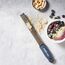 Microplane Zester Küchenreibe in Denim-Blau für Zitrusfrüchte, Parmesan, Ingwer, Schokolade & Muskatnuss mit feiner Edelstahlklinge - Made in USA