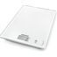 Soehnle Küchenwaage Page Compact 300 weiß, digitale Küchenwaage bis zu 5 kg Tragkraft, Waage mit leicht ablesbarer LCD-Anzeige, Digitalwaage mit Zuwiegefunktion