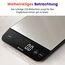 Etekcity Küchenwaage, Küchenwaage Digital 1g genau, 10kg Kitchen Scale mit LED-Display, Tare-Funktion, USB-Aufladung, Präzisionswaage für Küche, Edelstahl