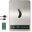 Digitale Küchenwaage, USB C Elektronik Küchenwaage, 15 kg Hochpräzise 1g/0.1oz Lebensmittelwaage, Professionell mit harter Funktion, Batterien enthalten