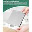 Küchenwaage Digital 10KG Küchenwaagen Glas Digitale Waage Elektronische Haushaltswaage zum Backen, Tara Funktion, Touch-Taste, 1g Genaue - (Silber)