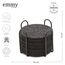 Emmy Home Pfannenschoner 10 er und Untersetzer Rund für Gläser 12er Set - Pfannenschutz Filz 38 cm Extra Dicke Topfuntersetzer Stapelschutz Anpassbare Größe Topfschoner Set