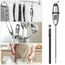 ThermoPro TP02S Digitales Fleischthermometer Bratenthermometer Thermometer Kochen Küchenthermometer Grillthermometer mit langer Sonde, für Braten, Kochen, Grillen/BBQ, Backen, Baby-Ernährung