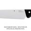 WMF Classic Line Fleischmesser 34,5 cm, Spezialklingenstahl, Kunststoffgriff, Klinge 20 cm