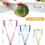 HOTEC Premium Edelstahl Zange mit Silikon spitzen, Küchenzange Grillzange set of 3–18cm, 23cm und 30.5 cm