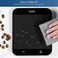 Vitafit 15kg Küchenwaage Digital, Hohe Genauigkeit 1g durch Unser Professionelle Fabrik Seit 2001, Waage Küche zum Kochen und Backen, Große Plattform 215x180mm, 3 AAA-Batterien, Schwarz