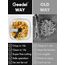 Geedel Zwiebelschneider, 500ML Zwiebel Zerkleinerer mit Seilzug, Gemüseschneider Zerkleinerer Manuell mit Edelstahlklingen, Multizerkleinerer Zwiebelhacker für Gemüse, Zwiebeln, Nüsse, Knoblauch