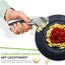 Oliver's Kitchen ® Premium Knoblauchpresse - Handlich & Leicht zu Reinigen - Zerkleinert Knoblauch & Ingwer Mühelos (Kein Schälen Nötig) - Extra Stark & Strapazierfähig