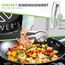 Oliver's Kitchen ® Premium Knoblauchpresse - Handlich & Leicht zu Reinigen - Zerkleinert Knoblauch & Ingwer Mühelos (Kein Schälen Nötig) - Extra Stark & Strapazierfähig