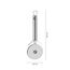 WMF Profi Plus Pizzaschneider 19,8 cm, Pizzaroller, Pizza Cutter, Cromargan Edelstahl teilmattiert, spülmaschinengeeignet