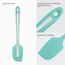 35,6cm Extra Großer Silikon Spatel: U-Taste 315℃ Hitzebeständiger Langer Flexibler Gummispatel für Schalen & Antihaft-kochgeschirr, Nahtloses Backen Teigschaber für Mischen Schaben Kochen (Aqua Sky)