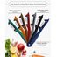 Edelbach Solingen | Küchenmesser Set | German, sehr scharfe kleine Messer, Messerset, Obstmesser, Gemüsemesser, Schälmesser, Sparschäler, Schälmesser, Solingen-Messer (4er Sparschäler)