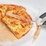 Asdirne Pizzaschere, Pizzaschneider mit Scharfer Edelstahlklinge in Lebensmittelqualität und Griff mit Weichem Griff, Multifunktionale Küchenschere, 27CM, Schwarz/Grau