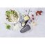 FACKELMANN Food&More 45463 Edelstahl-Parmesanreibe mit Frischebox, Grau, 19x9.5x7 cm